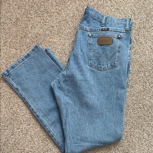 Wrangler Light Blue Straight Jeans